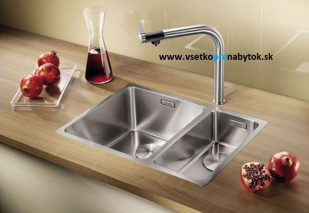 Nerezový drez ANDANO 340/180-U, InFino® výpusť