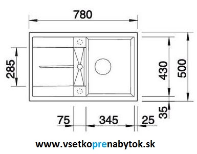 Silgranit drez SUBLINE 320-U