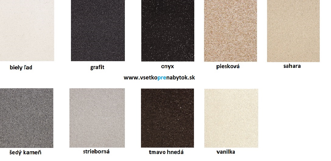 Kameninový drez BSG 611-78/39