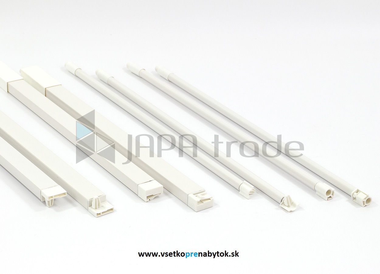 Premium-Box - dolný pozdĺžny hranatý reling