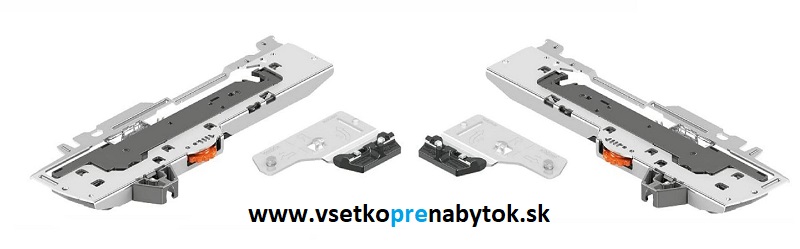 Súprava "S0" TIP-ON BLUMOTION pre korpus. lištu 40 kg