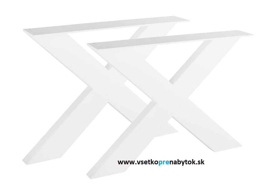 Stolová podnož X, 2 ks, konferenčný stôl