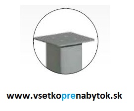  Noha stolová ST722, 70 x 70 mm