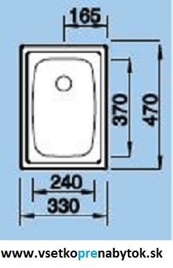 Nerezový drez TOP EE 3x4