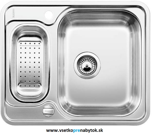 Nerezový drez LANTOS 6-IF s excentrickým ovládaním