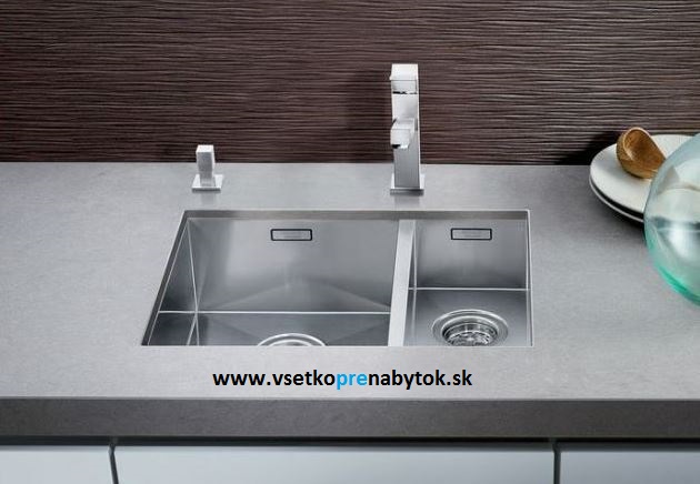 Nerezový drez ZEROX 340/180-U, InFino® výpusť