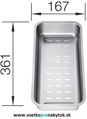 BLANCO miska pre Blanco Zenar 45 s a Blanco Zenar XL 6 S