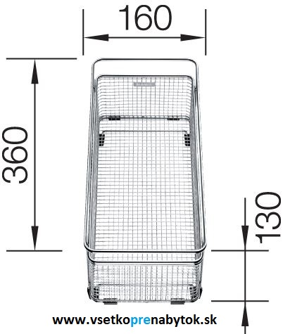 BLANCO kôš na riad