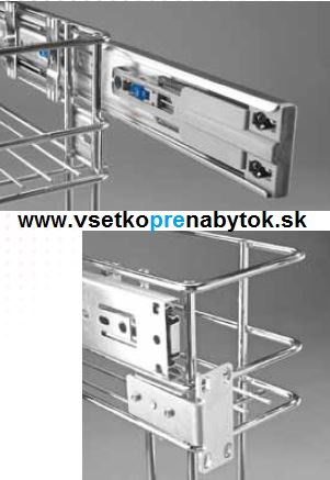 Kôš CARGO MINI Standart, 3x polica pre šírku skrinky 150 mm