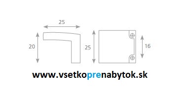 Úchytka KUTTA malá