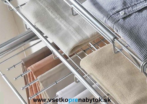 Výsuvný vešiak na nohavice - 375 mm