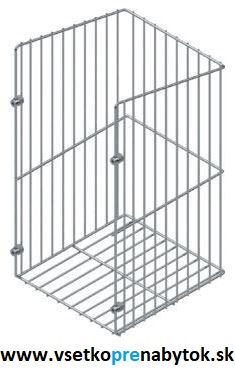 Kôš na prádlo STARAX, šírka skrinky 350 mm