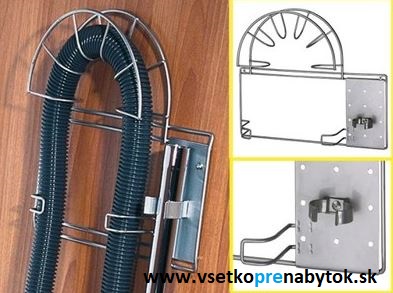 Závesný vešiak na hadicu vysávača - malý