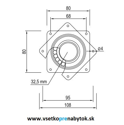 Točňa pod TV - 80 kg