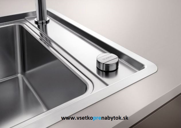 Nerezový drez ANDANO XL 6 S-IF s miskou, InFino® výpusť s exc. ovládaním
