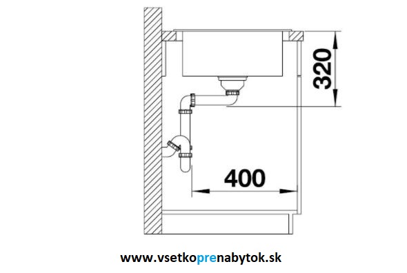 Silgranit drez ELON 45 S s posuvnou odkvapkávacou mriežkou