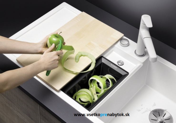 Silgranit drez COLLECTIS 6 S s excentrom a miskou