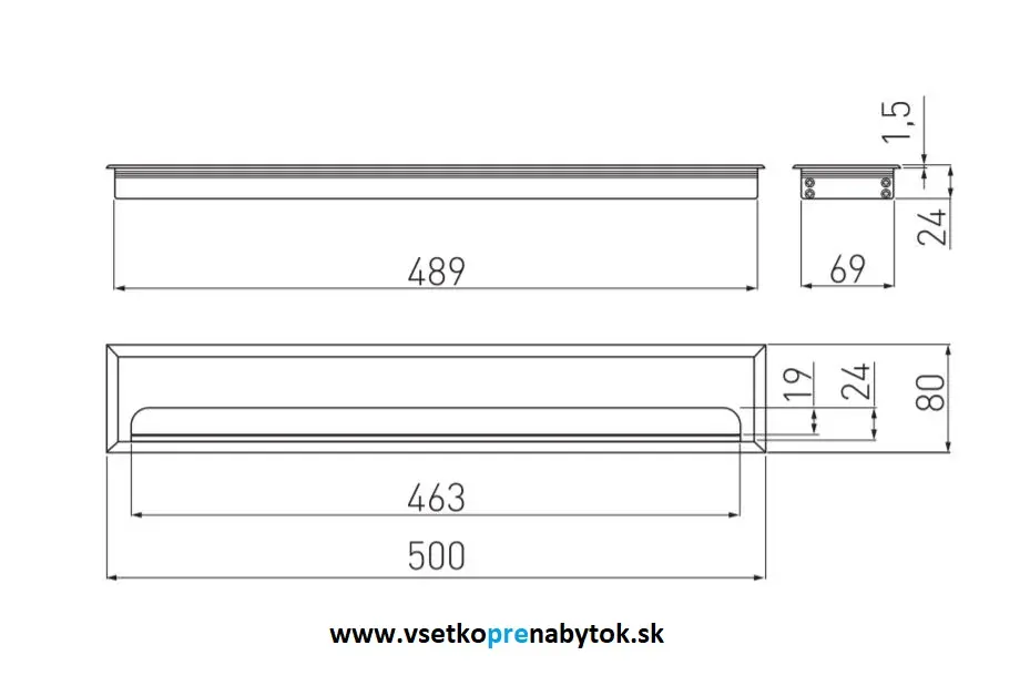 Káblová prechodka MERIDA 500