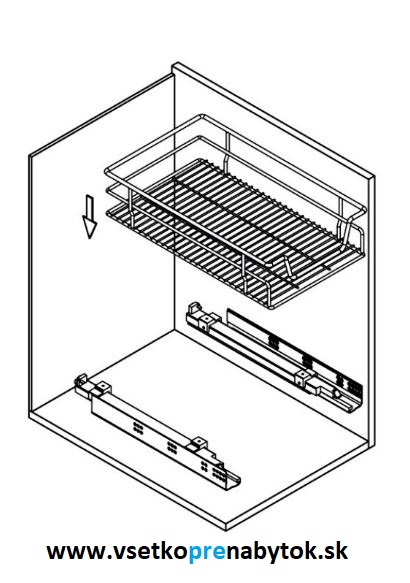   Vnútorná zásuvka STARAX s tlmením