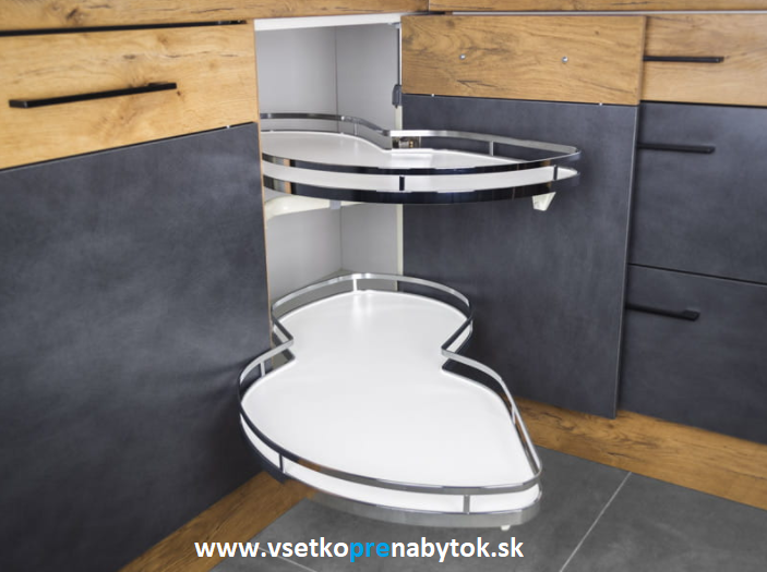 Výsuvné police pre slepý roh ATM SUPLIMO