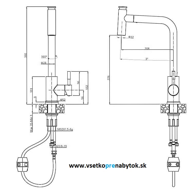 STEINER vodovodná batéria MERYL