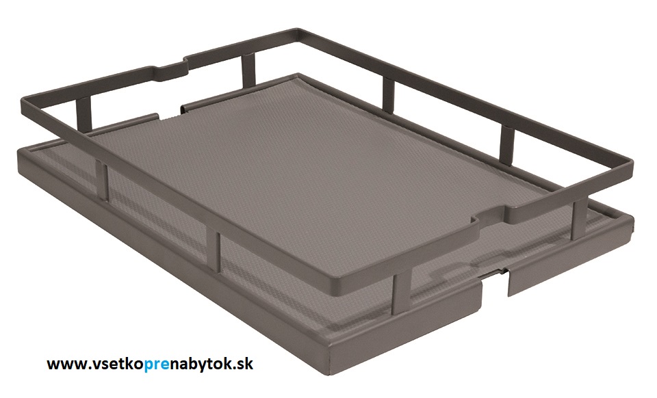 Potravinový kôš STRONG 200mm, 1260/1590mm, 4x polica