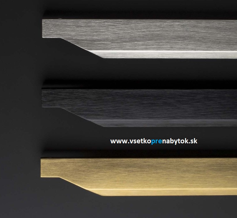 Úchytka LORI na hranu, 160/200 mm