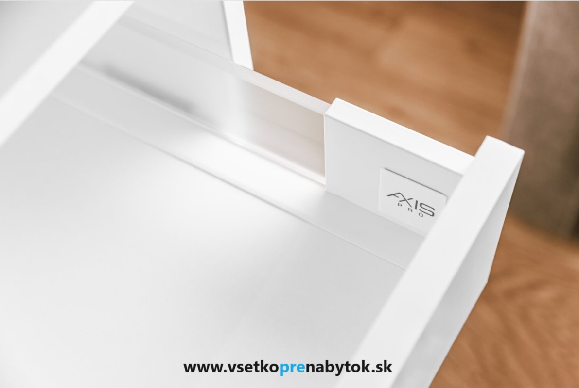 Zásuvka AXIS PRO GLASS "A", výška H-84mm