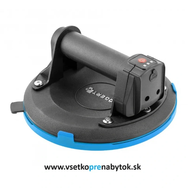 Prísavka na sklo fi. 200 mm, akumulátorová s manometrom