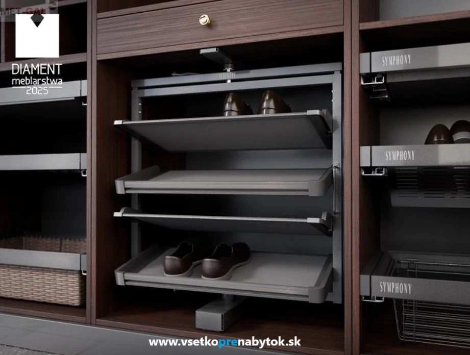 Otočný kôš na topánky WB-671