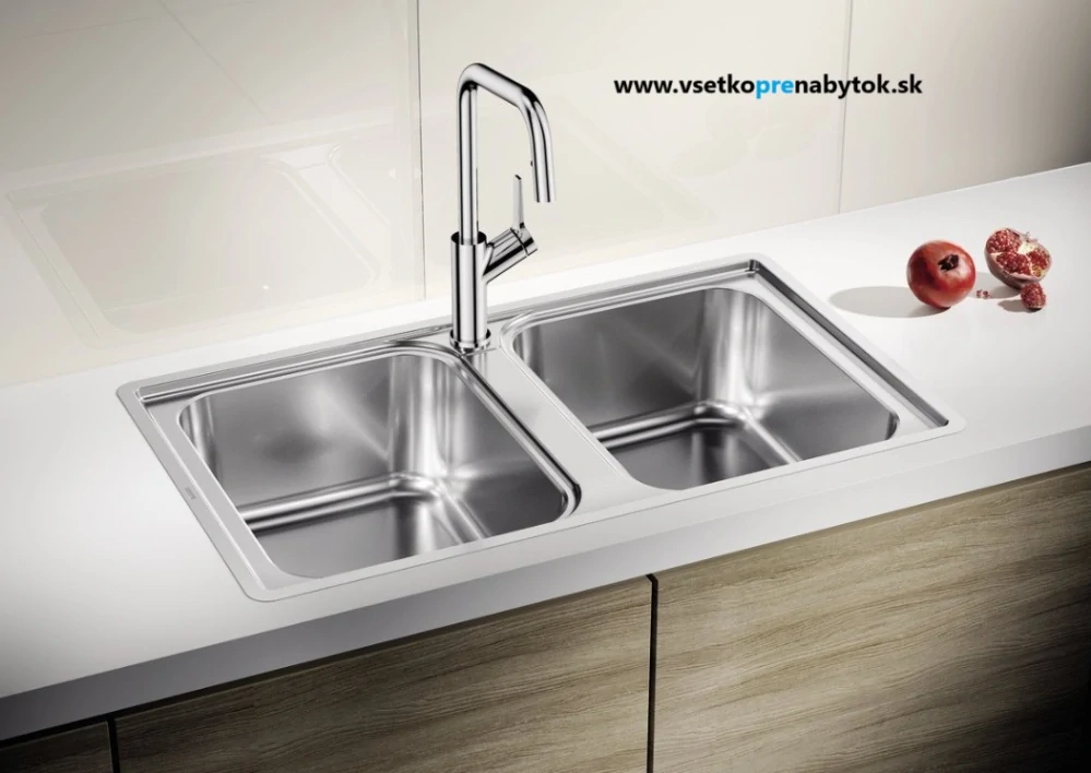 Nerezový drez LEMIS 8-IF