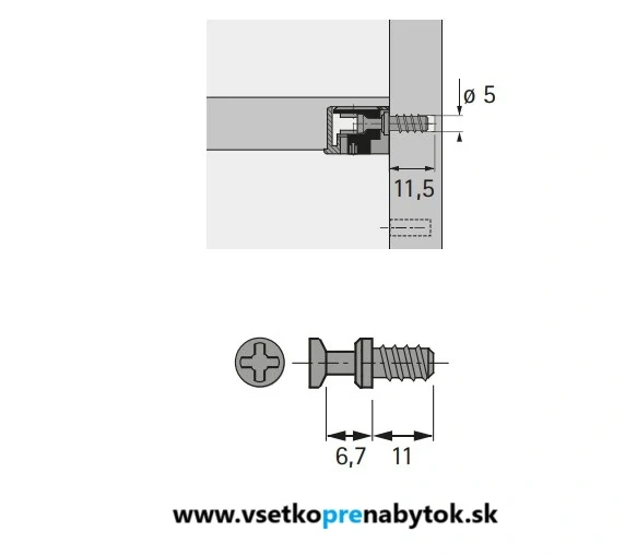 Kolík DU 321/DU 279