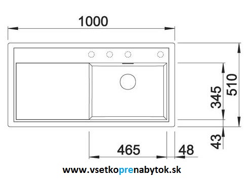 Silgranit drez ZENAR XL 6 S