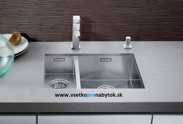 Nerezový drez ZEROX 340/180-U, InFino® výpusť