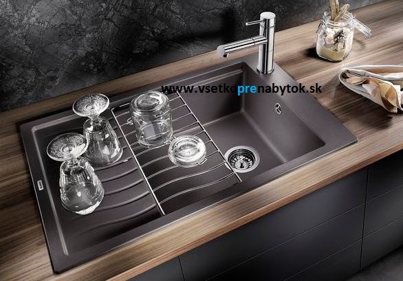 Silgranit drez ELON XL 6 S s posuvnou odkvapkávacou mriežkou