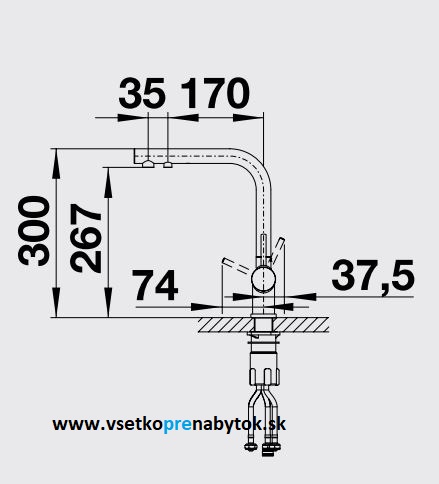 Vodovodná batéria FONTAS