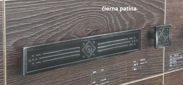 Rustikálna úchytka 826.30C