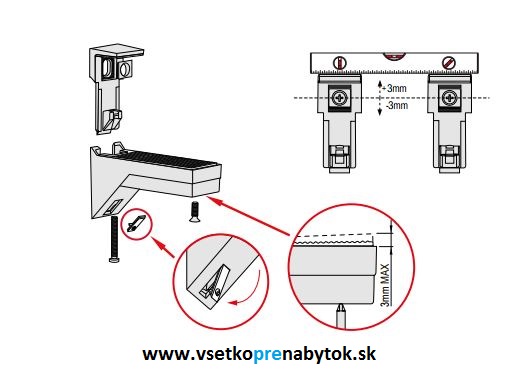 Podpera políc KALABRONE MAXI