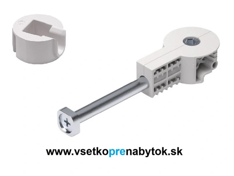 Spojovacia skrutka do pracovnej dosky QUICK, fi.35 mm