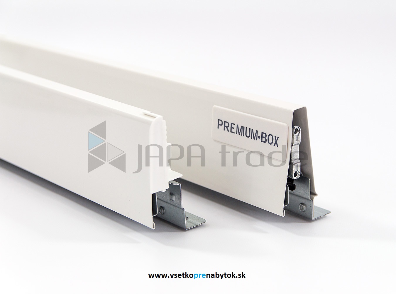 Sada Premium-Box, H-86mm, výsuv 35 kg s tlmením