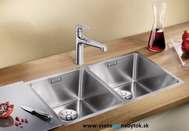 Nerezový drez ANDANO 340/340-IF, InFino® výpusť
