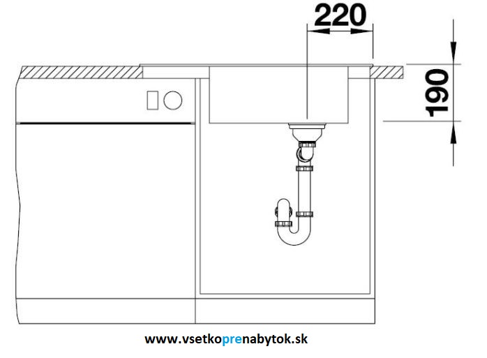 Silgranit drez ELON XL 8 S s posuvnou odkvapkávacou mriežkou
