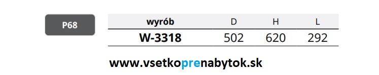 Výsuvný kôš na obuv bočný - 3 x polica