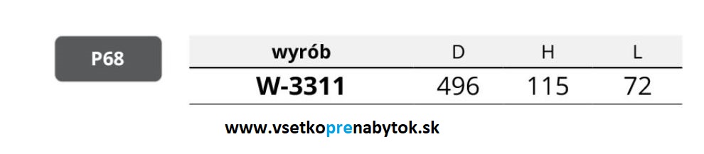 Výsuvný vešiak na ramienka