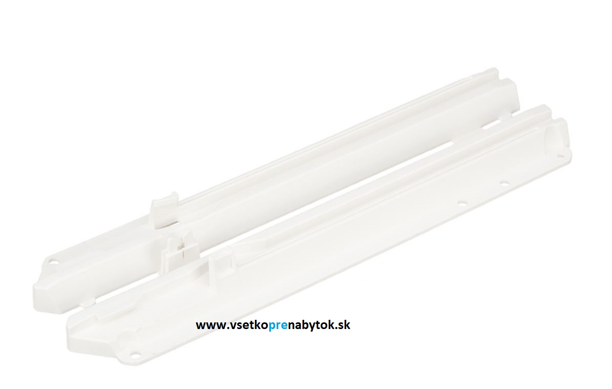  Výsuv plastový FLEX - biely