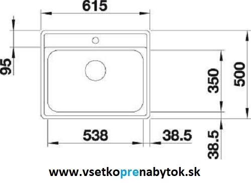 Nerezový drez LEMIS 6-IF