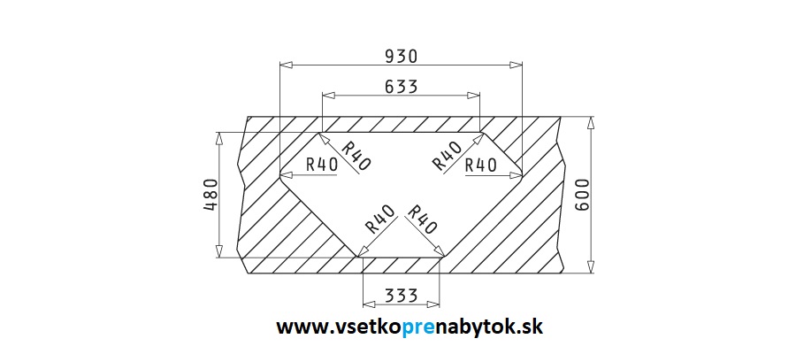 Nerezový drez MEDUSA CORNER