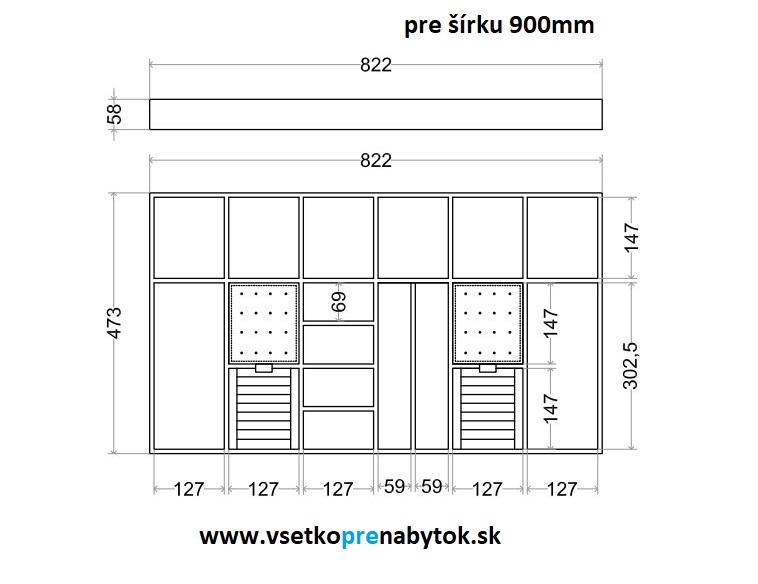  Organizér do zásuvky na šperky
