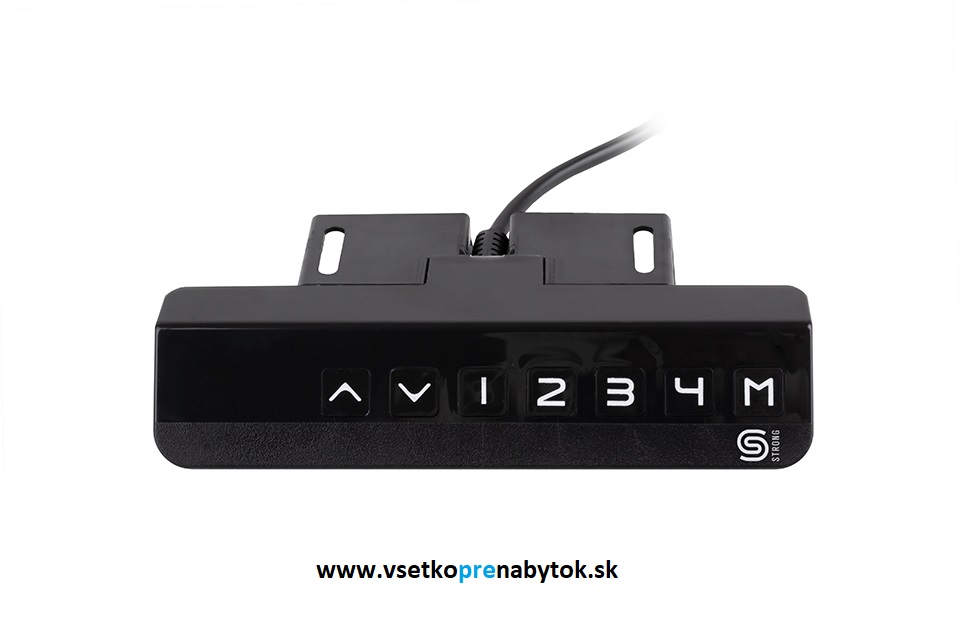   Elektricky nastaviteľná podnož rohová