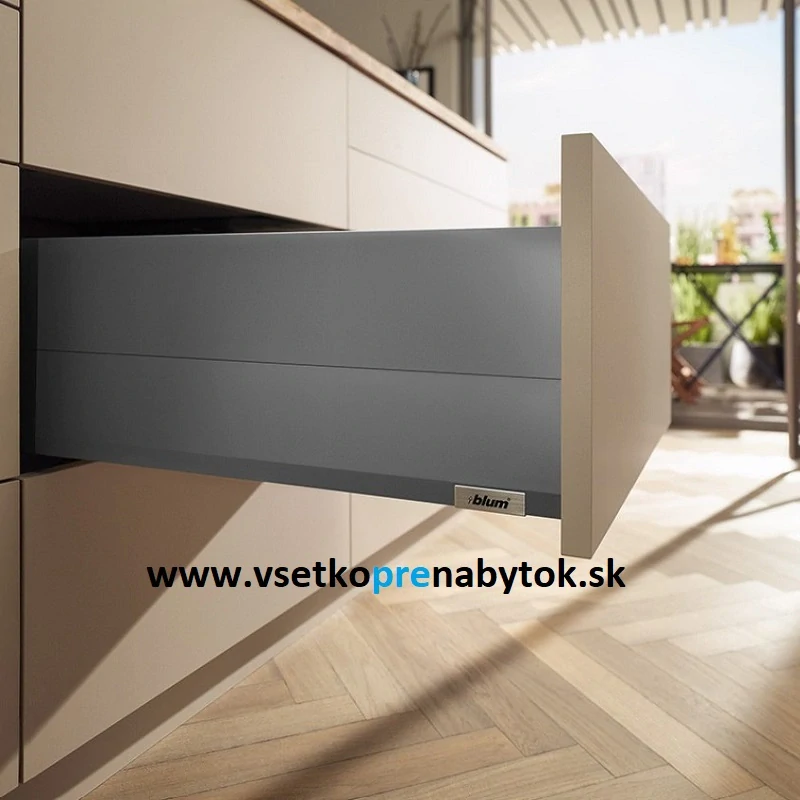 Sada MERIVOBOX "E" s BOXCAP, výsuv 40 kg